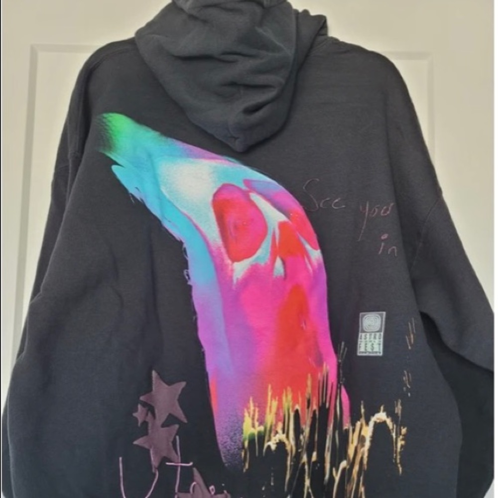 ASTROFEST facemelt hoodie brand new size small